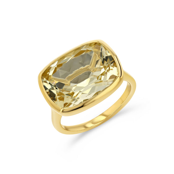 starling 9CT CITRINE GEORGIA BIRTHSTONE RING