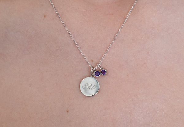 Starling AMETHYST BIRTHSTONE CHARM