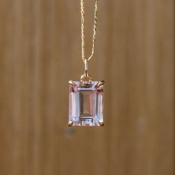 Starling Amethyst Emerald Cut Charm