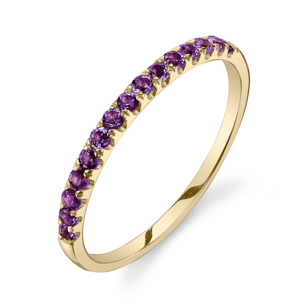 starling AMETHYST PAVÉ RING
