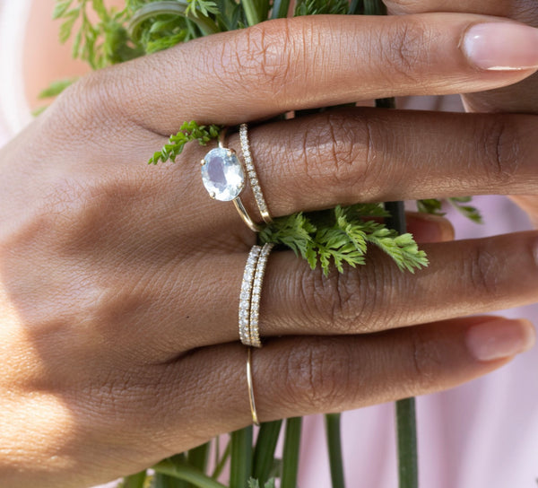 Starling AQUAMARINE BIRTHSTONE RING