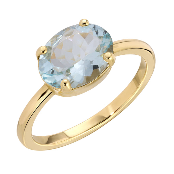 starling AQUAMARINE BIRTHSTONE RING
