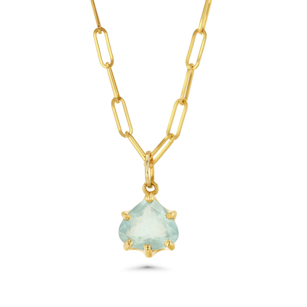 starling Aquamarine Pear Shaped Charm