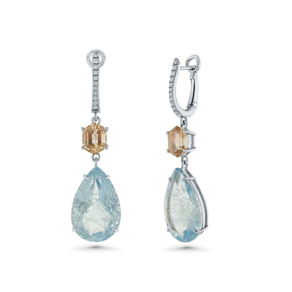 starling Aquamarine Sunstone Drops