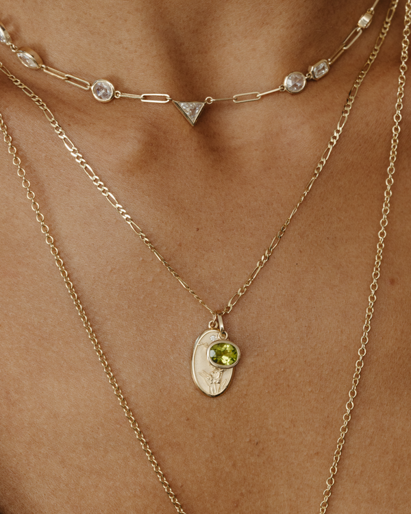 Starling AUGUST BIRTH FLOWER CHARM