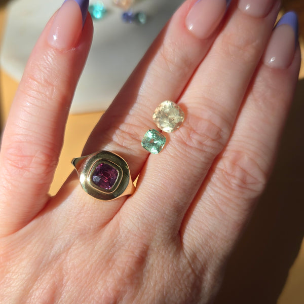 Starling BESPOKE 1.18CT MINT TSAVORITE GARNET