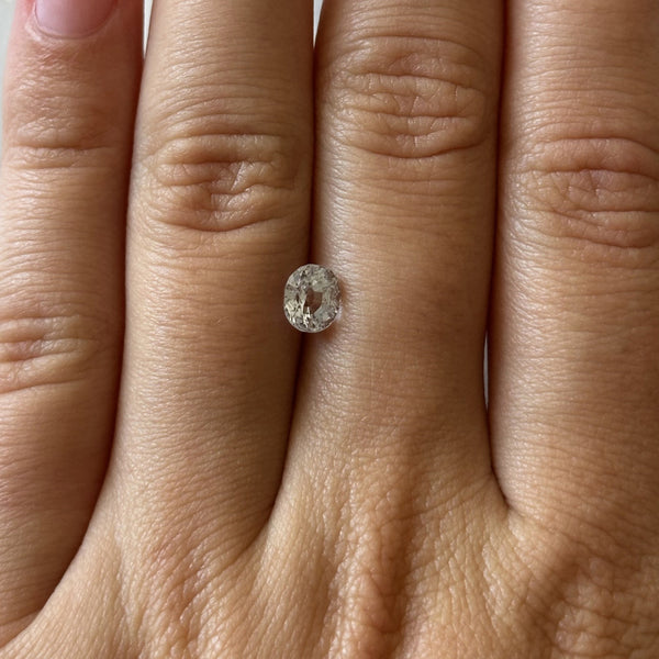 Starling BESPOKE 1.19CT LIGHT BLUE SAPPHIRE OVAL