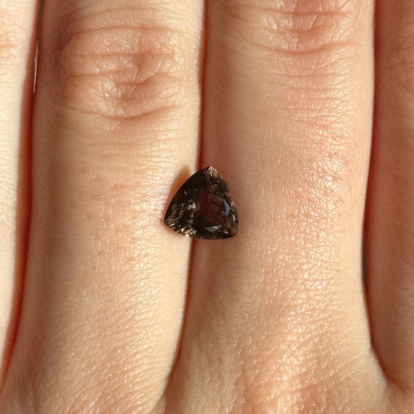 Starling Bespoke 1.21ct Brown Trilliant Tourmaline