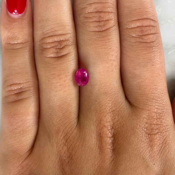 Starling BESPOKE 1.40CT RUBY OVAL CUT