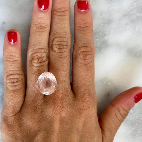 Starling BESPOKE 13.86CT ROSE QUARTZ