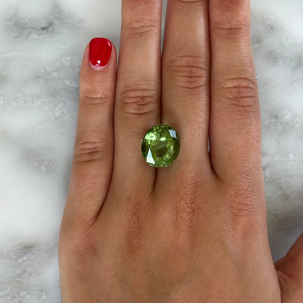 Starling BESPOKE 14.23CT GREEN TOURMALINE