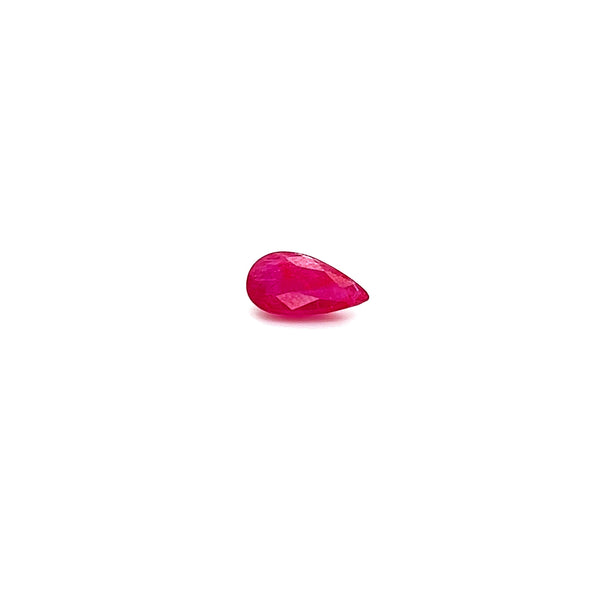 starling BESPOKE 2.20CT PEAR SHAPED RUBY RING