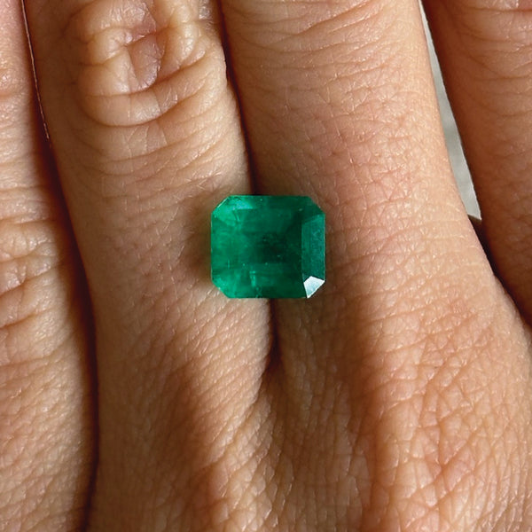 Starling BESPOKE 2.33CT MUZO EMERALD CUT EMERALD