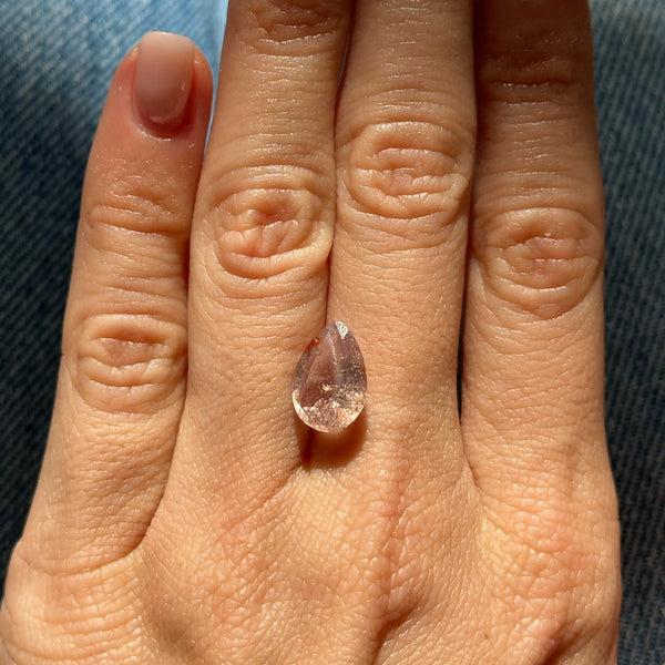 Starling BESPOKE 4.22CT COLOR-SHIFT PEAR SAPPHIRE