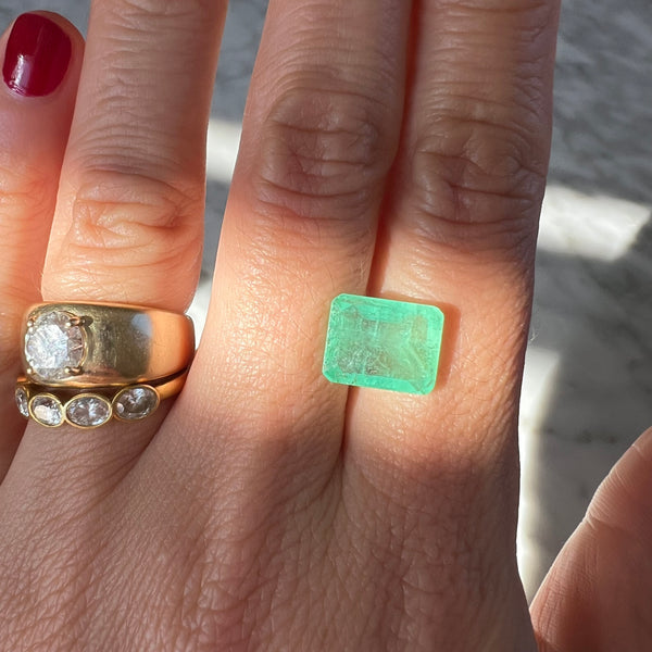 Starling BESPOKE 4.37CT COLOMBIAN EMERALD