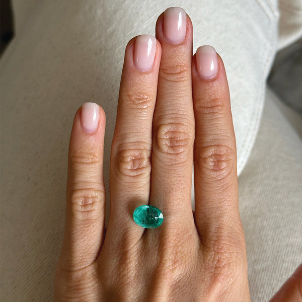 Starling BESPOKE 4.41CT BRAZILLIAN OVAL EMERALD