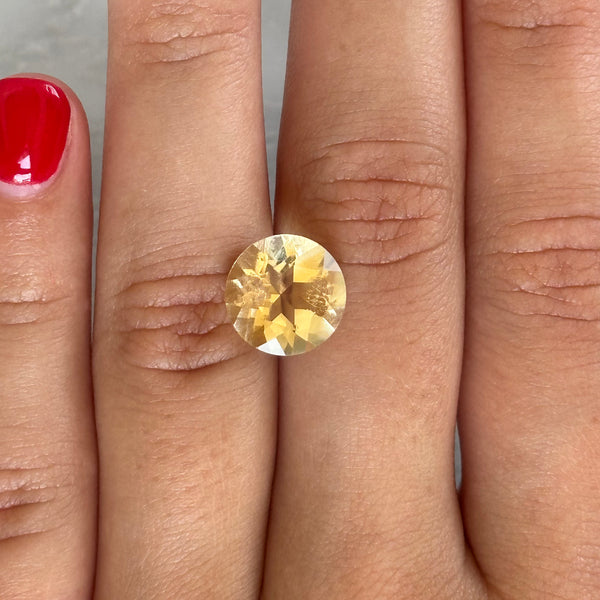 Starling BESPOKE 4.65CT ROUND CITRINE