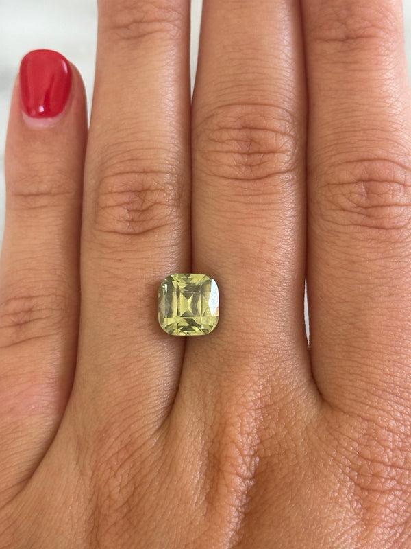 Starling BESPOKE 4.68CT GREEN ZIRCON