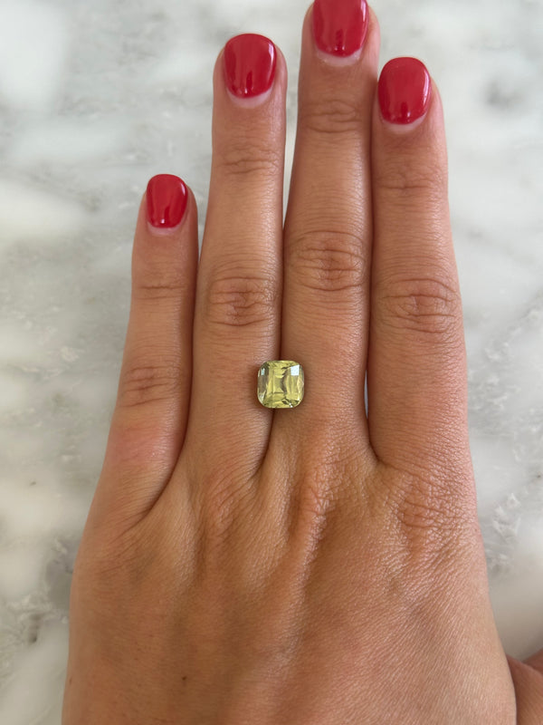 Starling BESPOKE 4.68CT GREEN ZIRCON