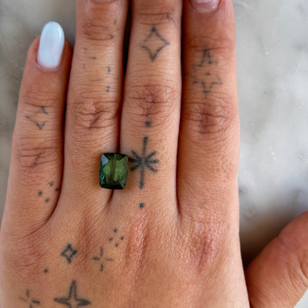 Starling BESPOKE 4.70CT TEAL GREEN TOURMALINE