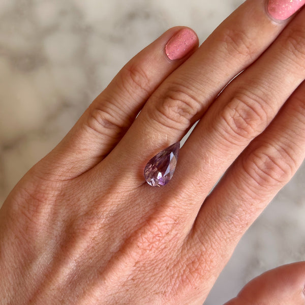 Starling BESPOKE 4.86CT RUTILE AMETHYST RING