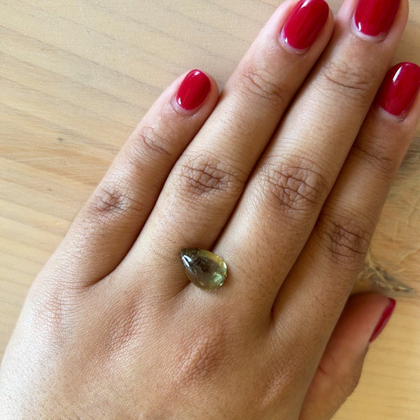 Starling BESPOKE 6.40CT GREEN SAPPHIRE