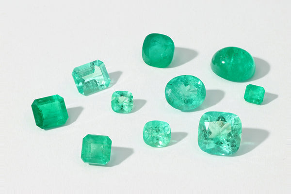 Starling BESPOKE 6.63CT MUZO OVAL CABACHON EMERALD