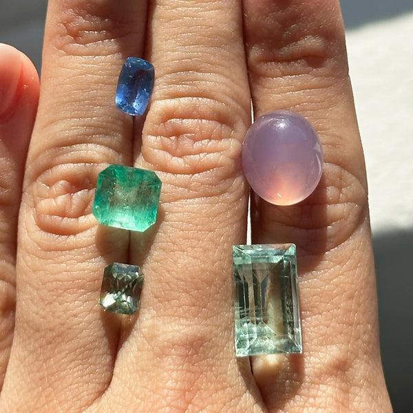 Starling BESPOKE 7.15CT HOLLY BLUE CHALCEDONY