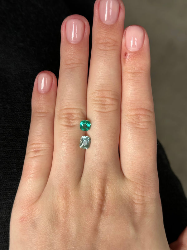 Starling Bespoke Toi Et Moi Muzo Emerald & Beryl