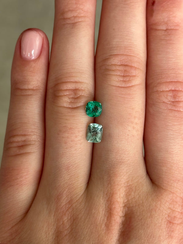 Starling Bespoke Toi Et Moi Muzo Emerald & Beryl