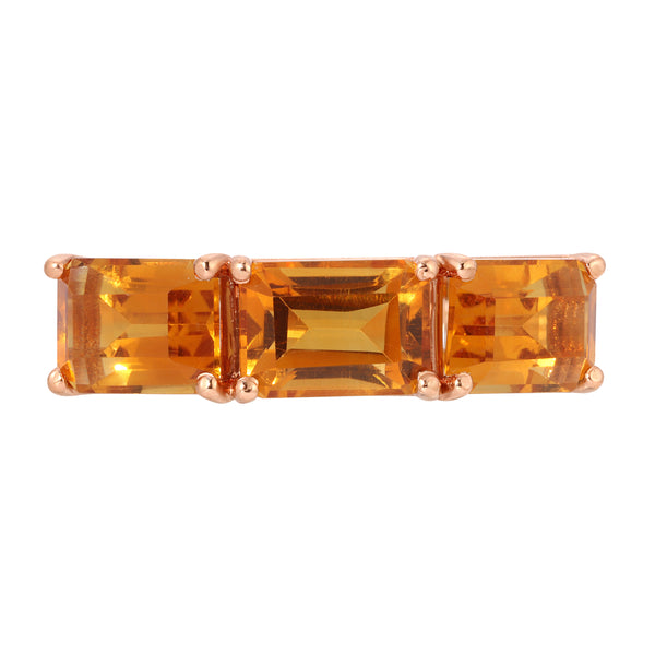 Starling CITRINE ROSA BIRTHSTONE RING