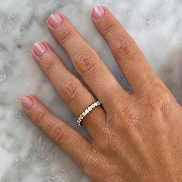 Starling Diamond Shared Prong Eternity Band