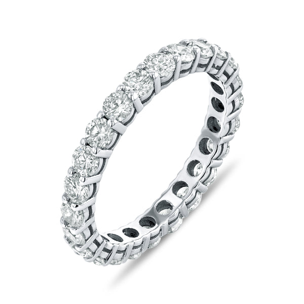 starling Diamond Shared Prong Eternity Band