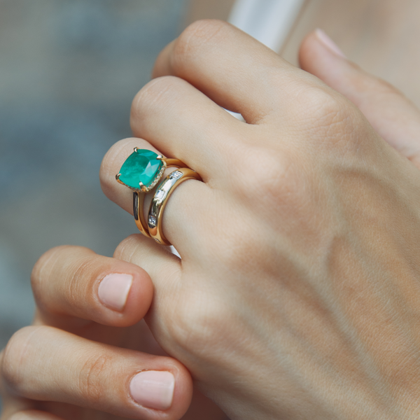Starling Emerald Belle Ring