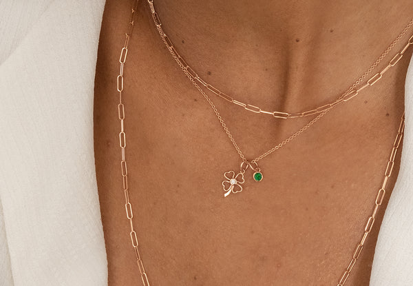 Starling EMERALD BIRTHSTONE CHARM