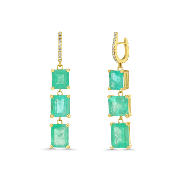 starling Emerald Cascade Earrings