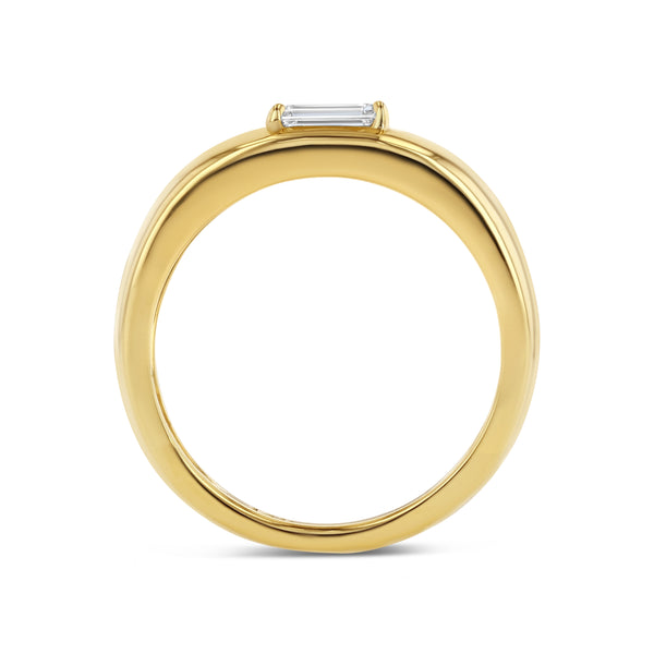 Starling EMERALD CUT DIAMOND CLOUD RING