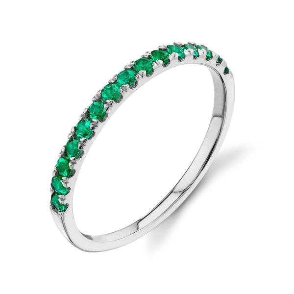Starling EMERALD PAVÉ RING
