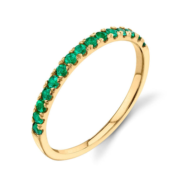 starling EMERALD PAVÉ RING