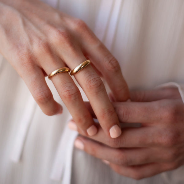 Starling Gold Dome Ring