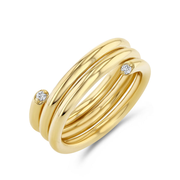 starling GOLD WRAP RING