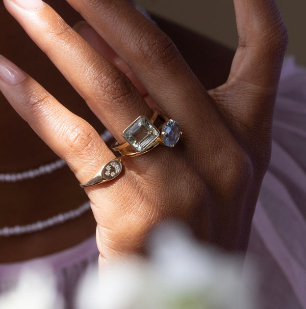 Starling GREEN BERYL RING