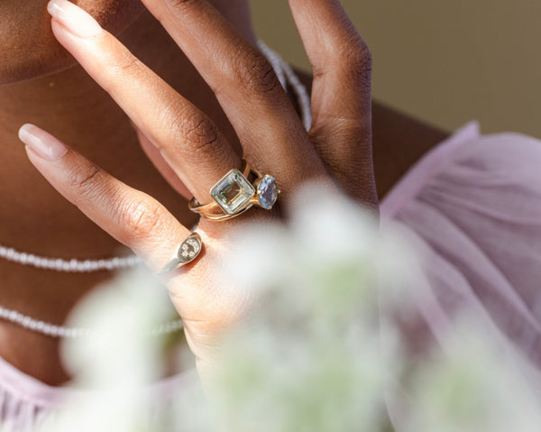 Starling GREEN BERYL RING