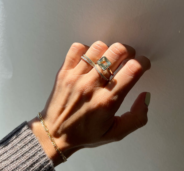 Starling GREEN BERYL RING