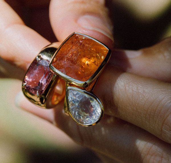 Starling IMPERIAL TOPAZ BEZEL RING