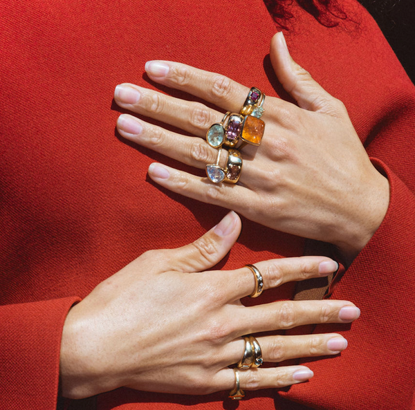 Starling IMPERIAL TOPAZ BEZEL RING
