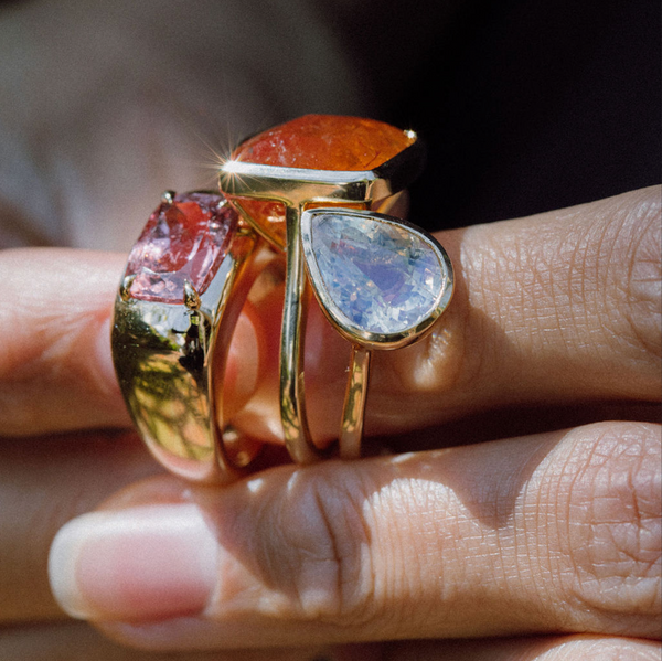 Starling IMPERIAL TOPAZ BEZEL RING