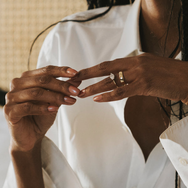 Starling MARQUISE LAB DIAMOND RING