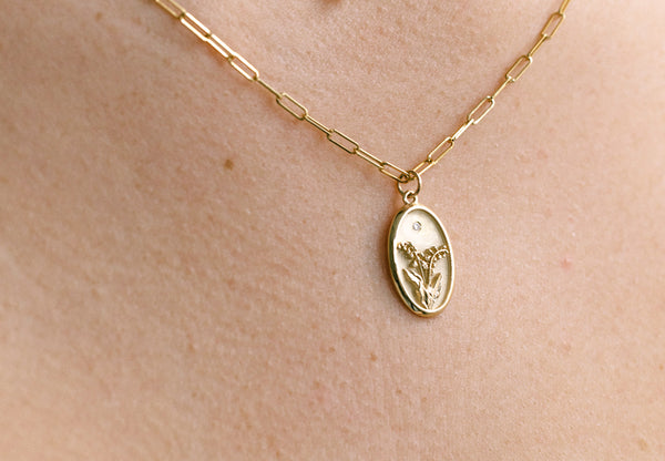 Starling MAY BIRTH FLOWER CHARM