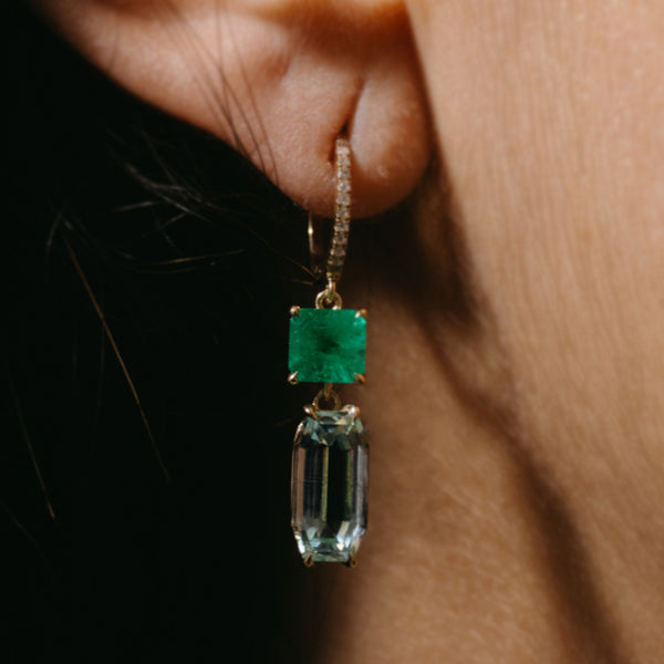 Starling Muzo Emerald & Mint Beryl Drops